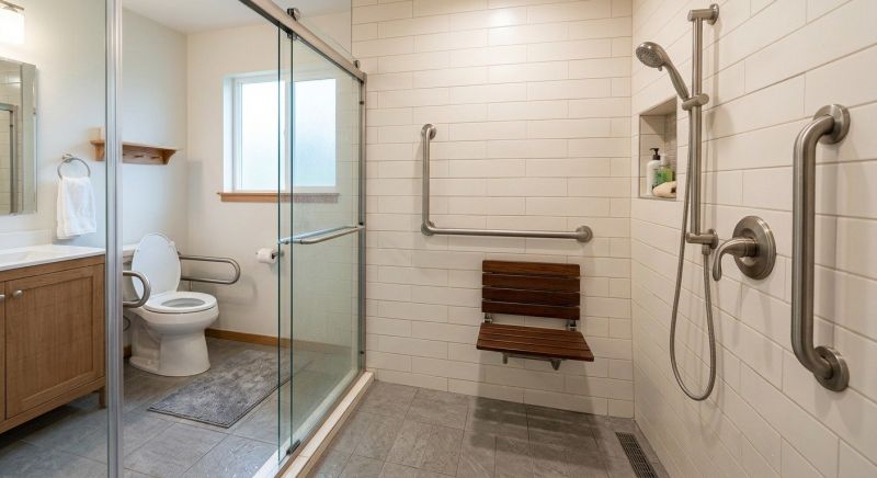 Handicap Shower Installation in Doylestown, PA